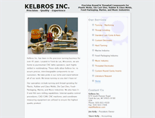 Tablet Screenshot of kelbros.com